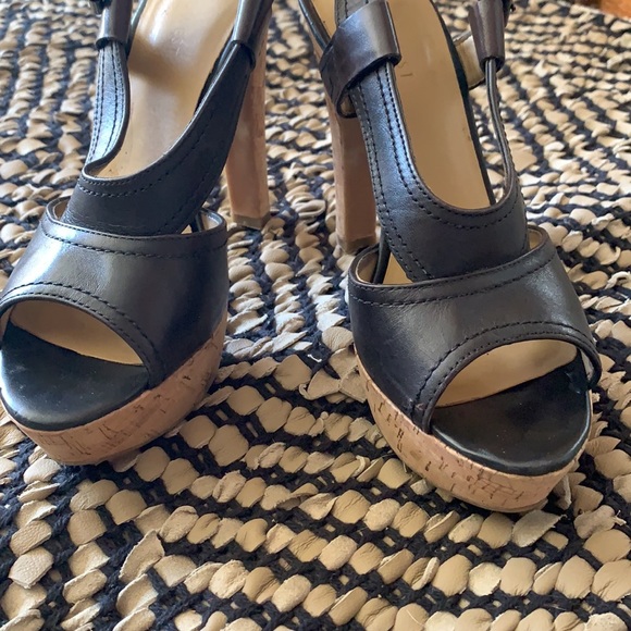 Cork Heel-Nine West-Slingbacks - Picture 6 of 10